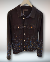 Am-iri 1:1 Grade Short Down Denim Jacket